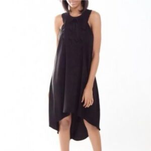 NEW with tags BCBG Max Azria Allisanne Ruffle Bib High-Low Dress